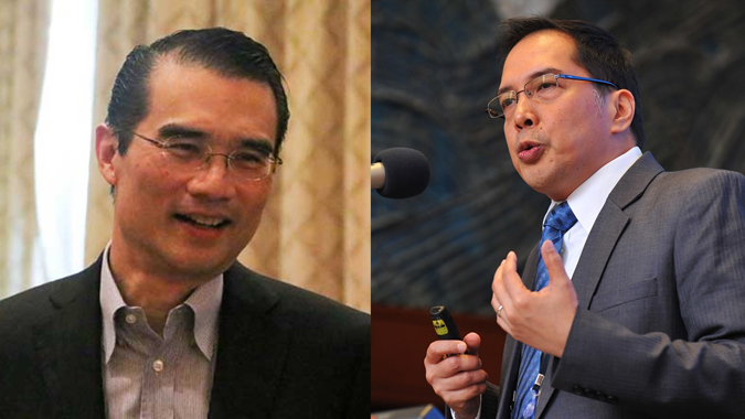 FPH and Pi Energy Chairman Federico R. Lopez and Climargy President Alexander Ablaza" (File Photos: Manila Times, ResearchGate)